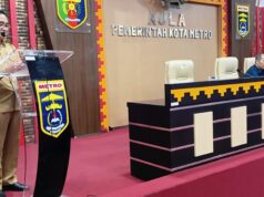 BAPPERIDA Kota Metro adakan kegiatan ,Pencanangan Kelurahan Cantik dan Pembinaan Statistik Sektoral Kota Metro Tahun 2026