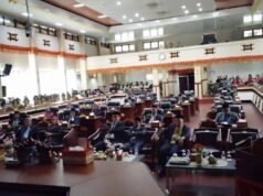 DPRD Kota Metro Menggelar Agenda Rapat Paripurna Mendengar Pidato Kenegaraan Presiden RI